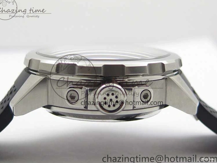 MIROTIME 1224 Aquatimer Chrono IW376803 V6F 1:1 Best Edition Blue Dial on Ruber Strap A Neat 7083